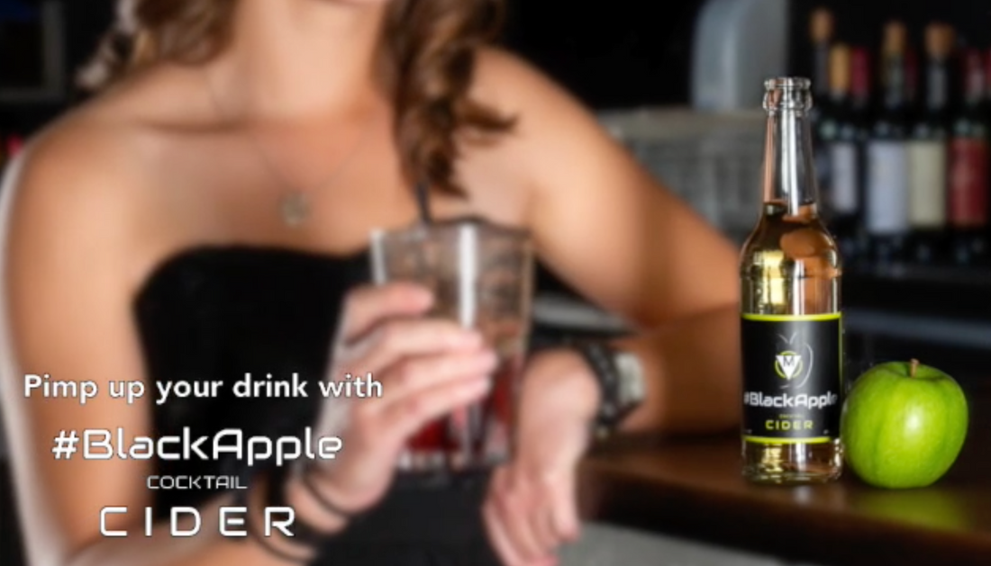 Jetzt #BlackApple als Filler für deinen Gin probieren. - Blackapple Cider